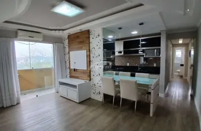 Apartamento mobiliado 2 dormitórios com suíte disponível para locação no bairro fortaleza blumenau