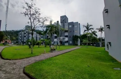 Apartamento semimobiliado para locação no bairro água verde, blemenau sc