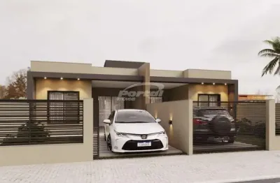 Casa com 2 dormitórios, sendo 1 suíte no bairro itajuba em barra velha/sc (cód. 22430)