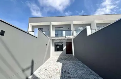 Imovel amplo com 100m², contendo 02 dormitórios, sendo 01 com sacada, sala de estar, cozinha e sala de jantar conjugados, banheiro social, lavabo, área de serviço, 02 vagas de garagem com portão eletr