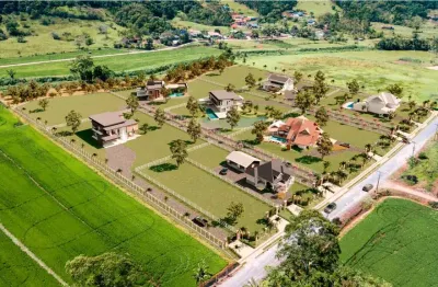 Chácaras prontas pra construir a menos de 10 minutos do centro de gaspar