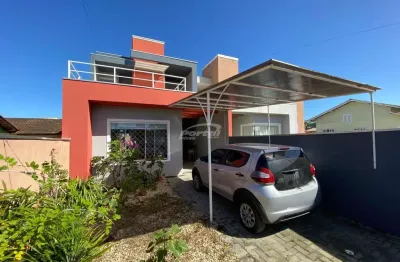 Casa com 3 dormitórios, sendo 1 suítes + área externa no bairro nossa sra. da paz, em balneário piçarras!
