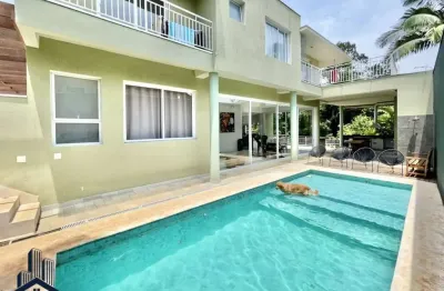 Condomínio aldeia da fazendinha - casa alto padrão no condomínio aldeia da fazendinha - 4dorms / 2suítes - moderna, gourmet, piscina!