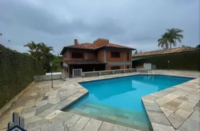 Casa alto padrão em cotia/sp na granja viana, piscina, gourmet, hóspedes!