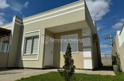 Casa em condomínio fechado com 2 quartos à venda na rua farroupilha, 1598, centro novo, eldorado do sul por r$ 295.000