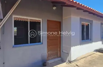 Casa em condomínio fechado com 2 quartos à venda na rua quinze, 591, vila pedras brancas, guaíba por r$ 200.000