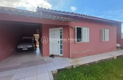 Casa com 2 quartos à venda na rua jaime caetano braum, 205, jardim dos lagos, guaíba por r$ 530.000