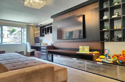 Casa alto padrão - 490 m² - condomínio swiss park - imóvel mobiliado