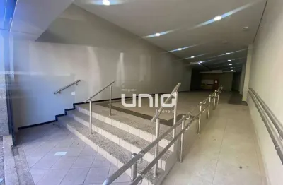 Salão para alugar, 261 m² por r$ 6.000,00/mês - centro - piracicaba/sp