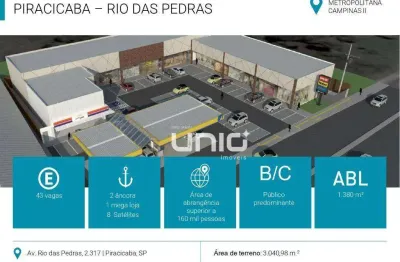 Loja para alugar, 239 m² por r$ 9.829,34/mês - piracicamirim - piracicaba/sp