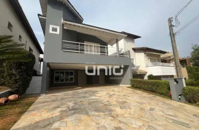 Casa com 3 dormitórios para alugar, 305 m² por r$ 10.786,18/mês - terras de piracicaba - piracicaba/sp