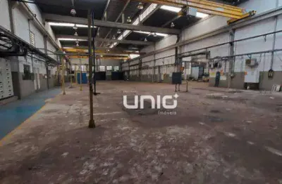 Barracão, 8.400 m² - venda por r$ 7.600.000 ou aluguel por r$ 60.000/mês - unileste - piracicaba/sp