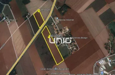Área à venda, 60000 m² por r$ 12.000.000,00 - parque são jorge - piracicaba/sp