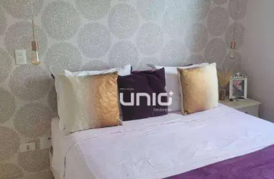 Apartamento com 2 dormitórios à venda, 56 m² por r$ 235.000,00 - jardim nova iguaçu - piracicaba/sp