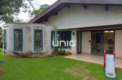 Casa com 3 dormitórios à venda, 400 m² por r$ 900.000,00 - santa rita - piracicaba/sp