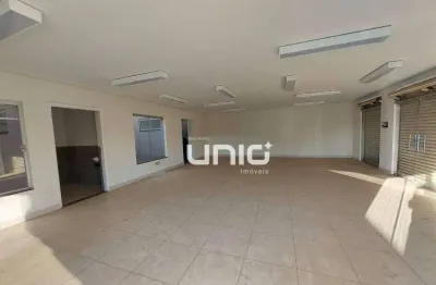 Salão para alugar, 88 m² por r$ 1.683,55/mês - jardim castor - piracicaba/sp