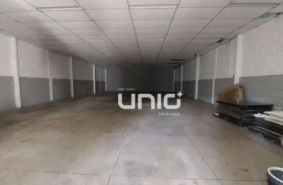 Barracão para alugar, 220 m² por r$ 3.462,50/mês - jardim califórnia - piracicaba/sp
