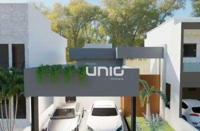 Casa com 3 dormitórios à venda, 151 m² por r$ 995.000,00 - residencial ágape - piracicaba/sp