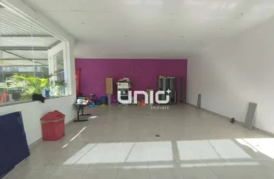 Salão para alugar, 175 m² por r$ 7.900,00/mês - paulicéia - piracicaba/sp