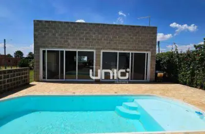 Chácara com 5 dormitórios à venda, 1000 m² por r$ 650.000,00 - condomínio serelepe - santa maria da serra/sp