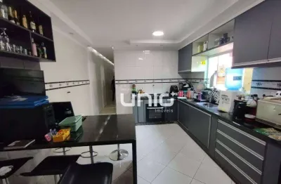 Casa com 2 dormitórios à venda, 130 m² por r$ 350.000,00 - residencial santo antônio - piracicaba/sp