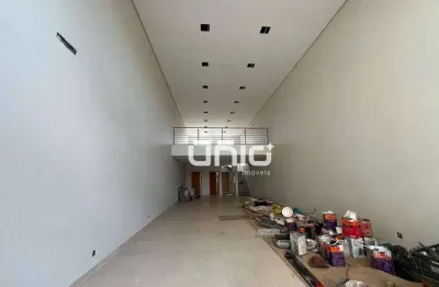Loja para alugar, 162 m² por r$ 7.500,00/mês - paulista - piracicaba/sp