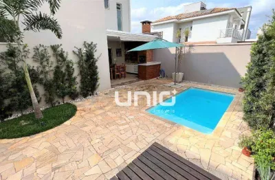 Casa com 3 dormitórios à venda, 156 m² por r$ 980.000,00 - cond. convívio são francisco - piracicaba/sp