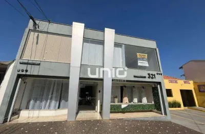 Sala para alugar, 15 m² por r$ 1.645,00/mês - vila rezende - piracicaba/sp