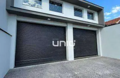 Barracão para alugar, 113 m² por r$ 4.615,00/mês - jardim petrópolis - piracicaba/sp