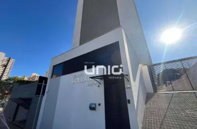 Apartamento com 1 dormitório para alugar, 34 m² por r$ 2.532,86/mês - alto - piracicaba/sp