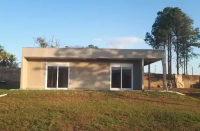 Chácara a venda em charqueada estilo stell frame com 3 dormitórios (1ste) com 2000m² de terreno