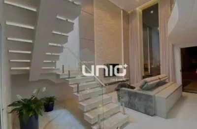 Sobrado a venda no condomínio park unimep taquaral - piracicaba/sp com 3 dormitórios (1ste c/closet) com 205m² de área construída
