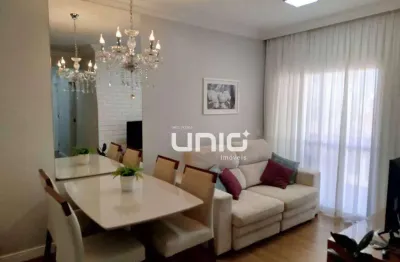 Apartamento com 3 dormitórios à venda, 72 m² por r$ 395.000,00 - nova américa - piracicaba/sp