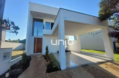 Casa com 3 dormitórios à venda, 211 m² por r$ 1.100.000,00 - residencial ágape - piracicaba/sp