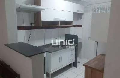 Apartamento com 2 dormitórios à venda, 47 m² por r$ 180.000,00 - dois córregos - piracicaba/sp