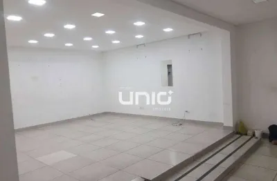 Salão para alugar, 88 m² por r$ 3.390,00/mês - jardim sonia - piracicaba/sp
