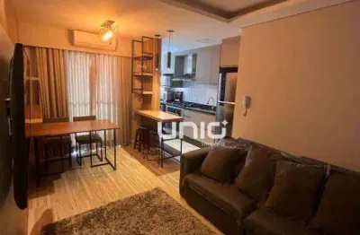 Apartamento com 2 dormitórios à venda, 54 m² por r$ 330.000,00 - paulicéia - piracicaba/sp