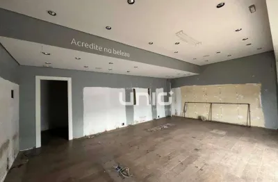 Salão para alugar, 113 m² por r$ 4.669,96/mês - vila rezende - piracicaba/sp