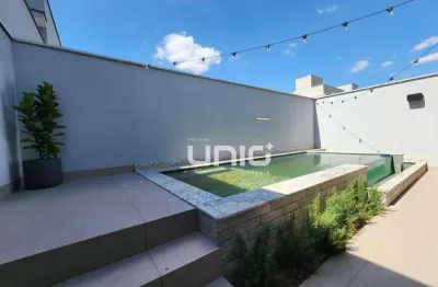 Casa nova à venda no condomínio residencial mônaco em piracicaba/sp