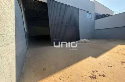 Galpão para alugar, 350 m² por r$ 5.265,93/mês - algodoal - piracicaba/sp