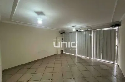 Sobrado com 3 quartos disponível para locação, localizado no bairro piracicamirim, em piracicaba/sp.