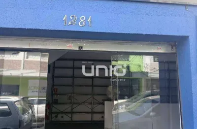 Salão com 50 m² de área construída, localizado em região central, próximo a avenidas de grande fluxo.