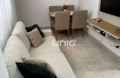 Apartamento com 2 dormitórios à venda, 55 m² por r$ 195.000,00 - piracicamirim - piracicaba/sp