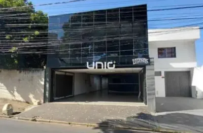 Salão comercial para alugar no bairro cidade jardim, em piracicaba.