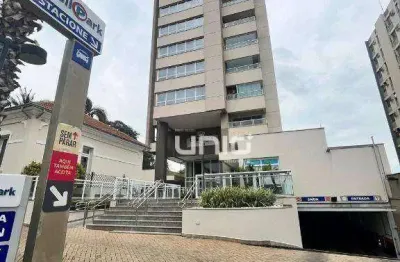 Sala comercial para alugar no edifício liberty vila dos frades no bairro cidade alta, em piracicaba/sp