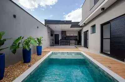Casa à venda no condomínio soleil no bairro ondas em piracicaba/sp