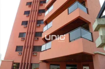Apartamento com 4 dormitórios à venda, 264 m² por r$ 1.600.000,00 - centro - piracicaba/sp