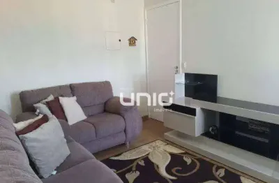 Apartamento com 2 dormitórios à venda, 53 m² por r$ 200.000,00 - jardim nova iguaçu - piracicaba/sp