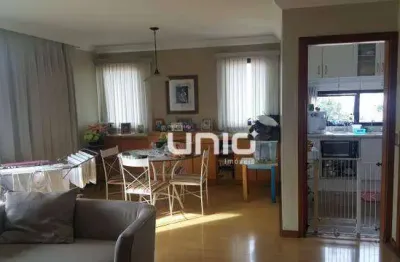 Apartamento com 3 dormitórios à venda, 142 m² por r$ 580.000,00 - centro - piracicaba/sp