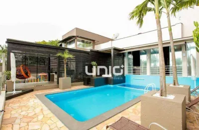 Casa com 6 dormitórios à venda, 770 m² por r$ 3.000.000,00 - colinas do piracicaba (ártemis) - piracicaba/sp